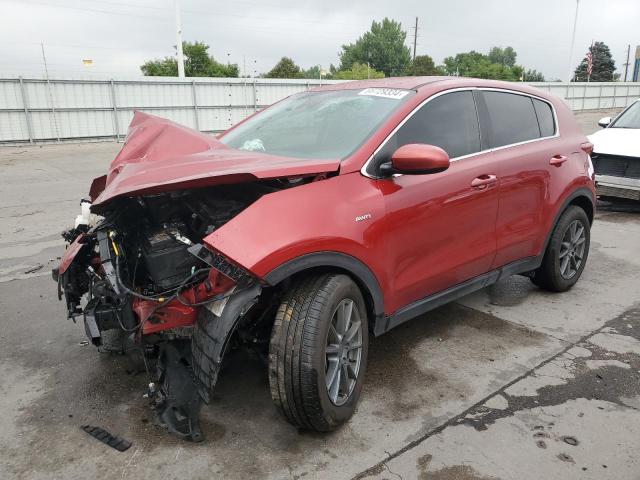  KIA SPORTAGE 2020 Красный