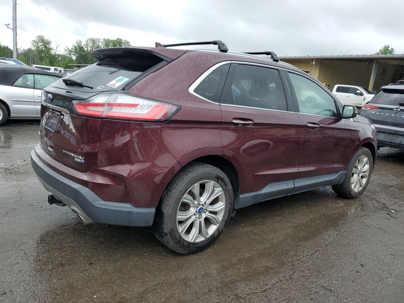 2FMPK4K93KBB39788 2019 Ford Edge Titanium