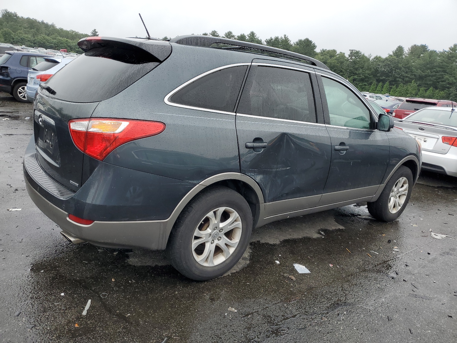 2012 Hyundai Veracruz Gls vin: KM8NUDCCXCU186422