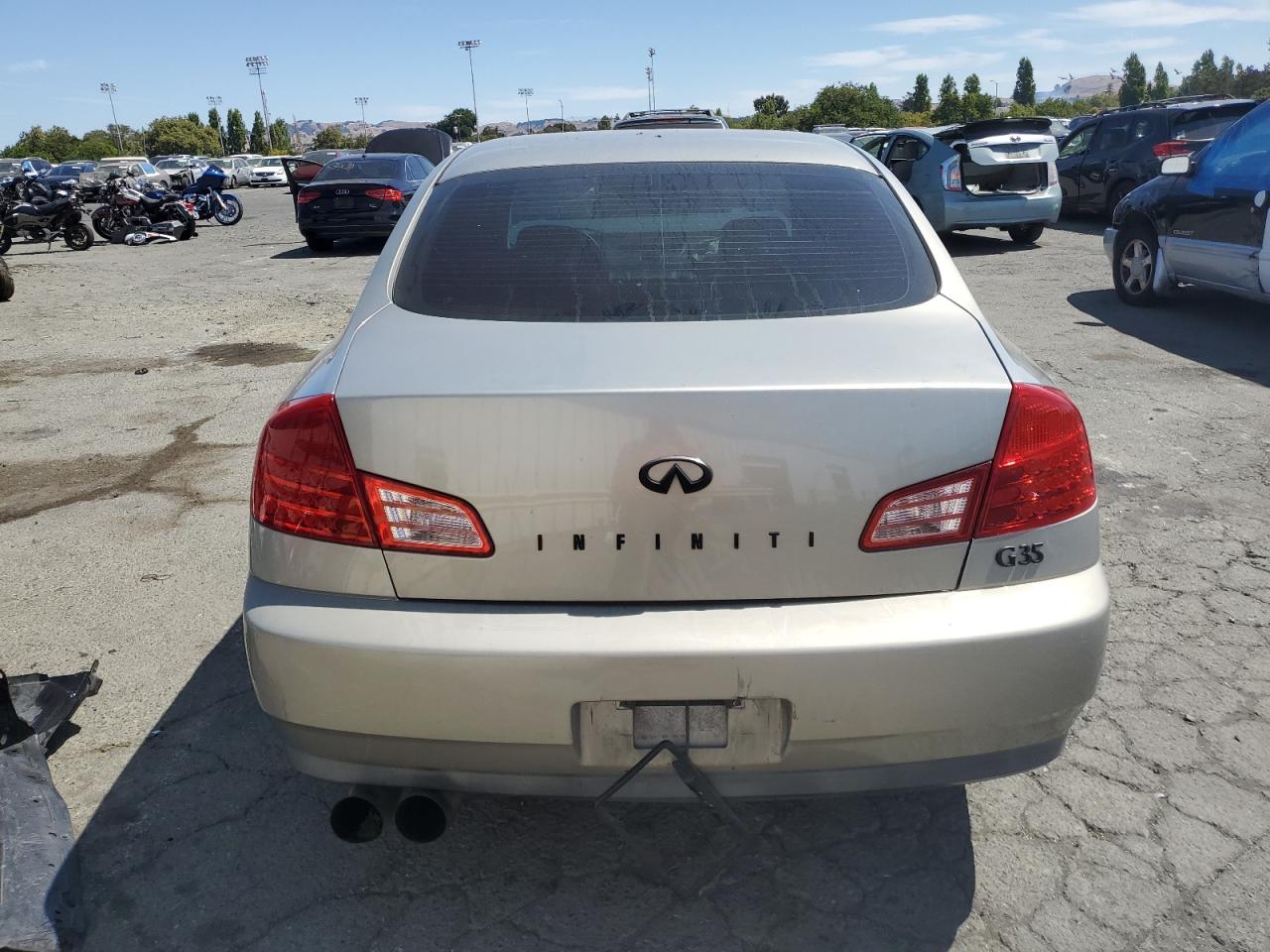 2003 Infiniti G35 VIN: JNKCV51E93M317745 Lot: 65821044