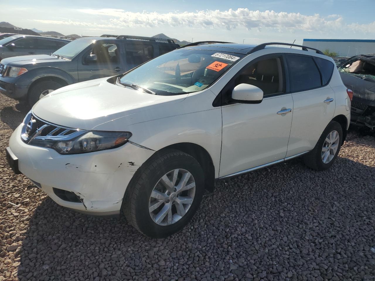 JN8AZ1MU5EW419435 2014 Nissan Murano S