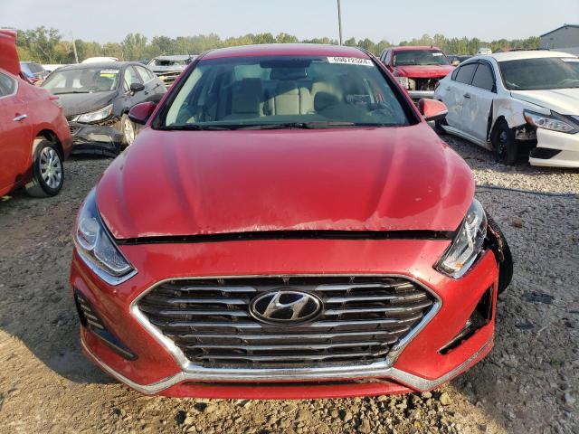  HYUNDAI SONATA 2018 Czerwony