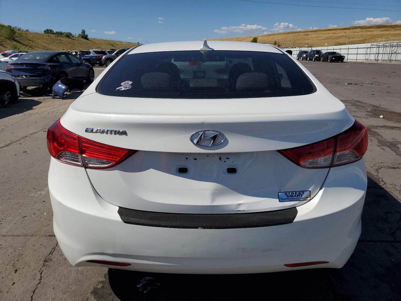 2012 Hyundai Elantra Gls VIN: 5NPDH4AE6CH113485 Lot: 65782424