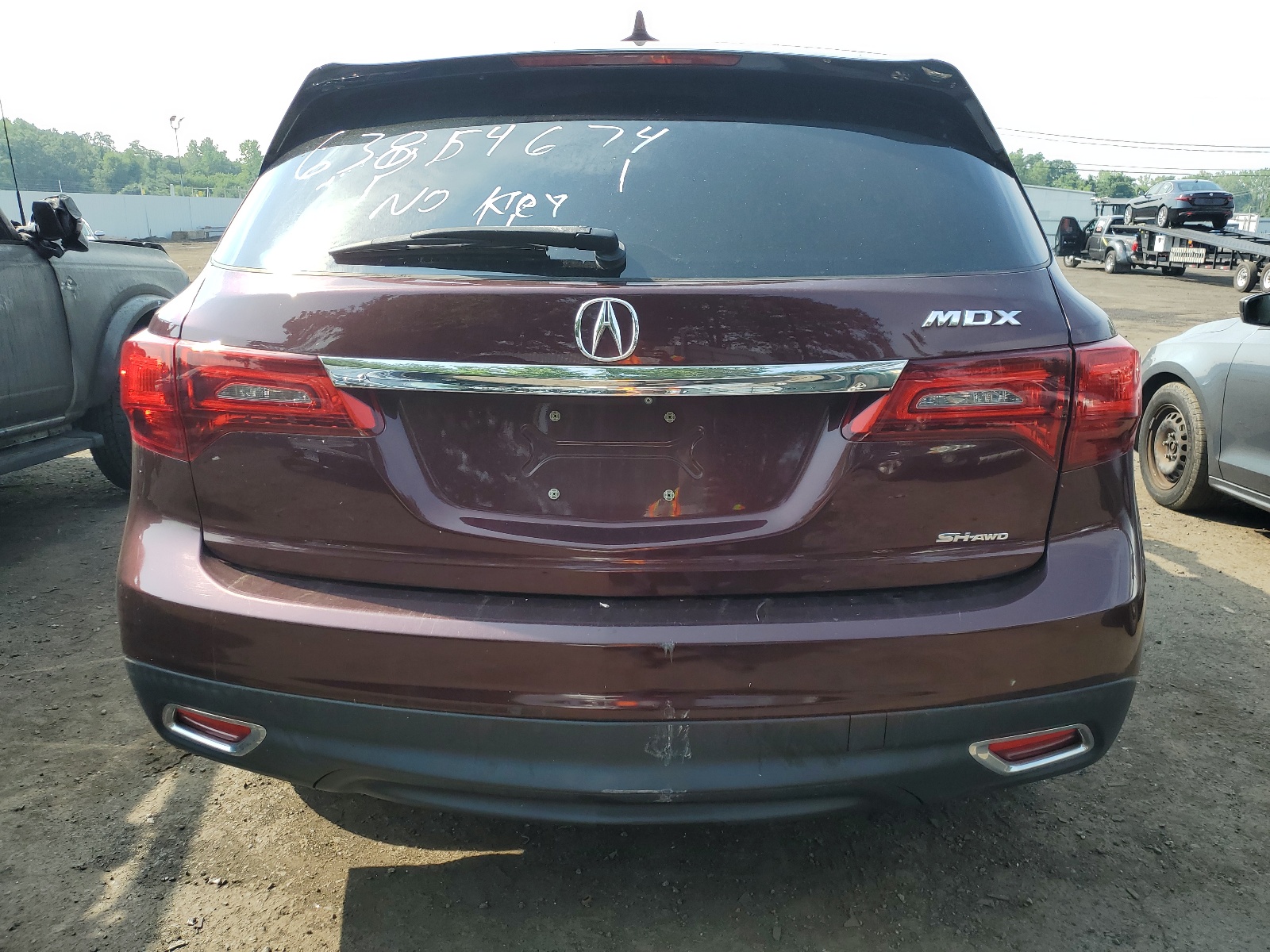 5FRYD4H44EB046217 2014 Acura Mdx Technology