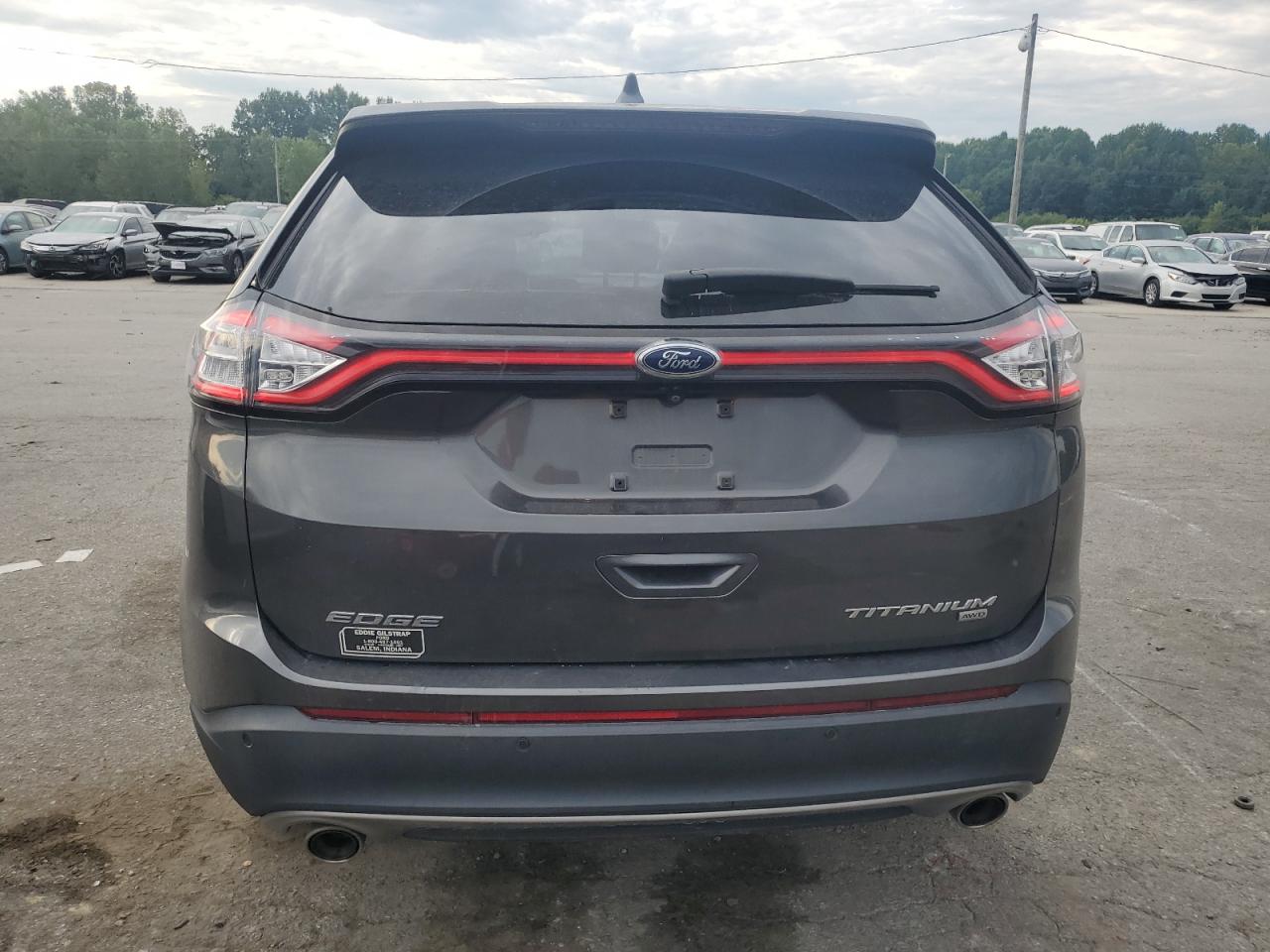 2015 Ford Edge Titanium VIN: 2FMTK4K81FBC30845 Lot: 67353734