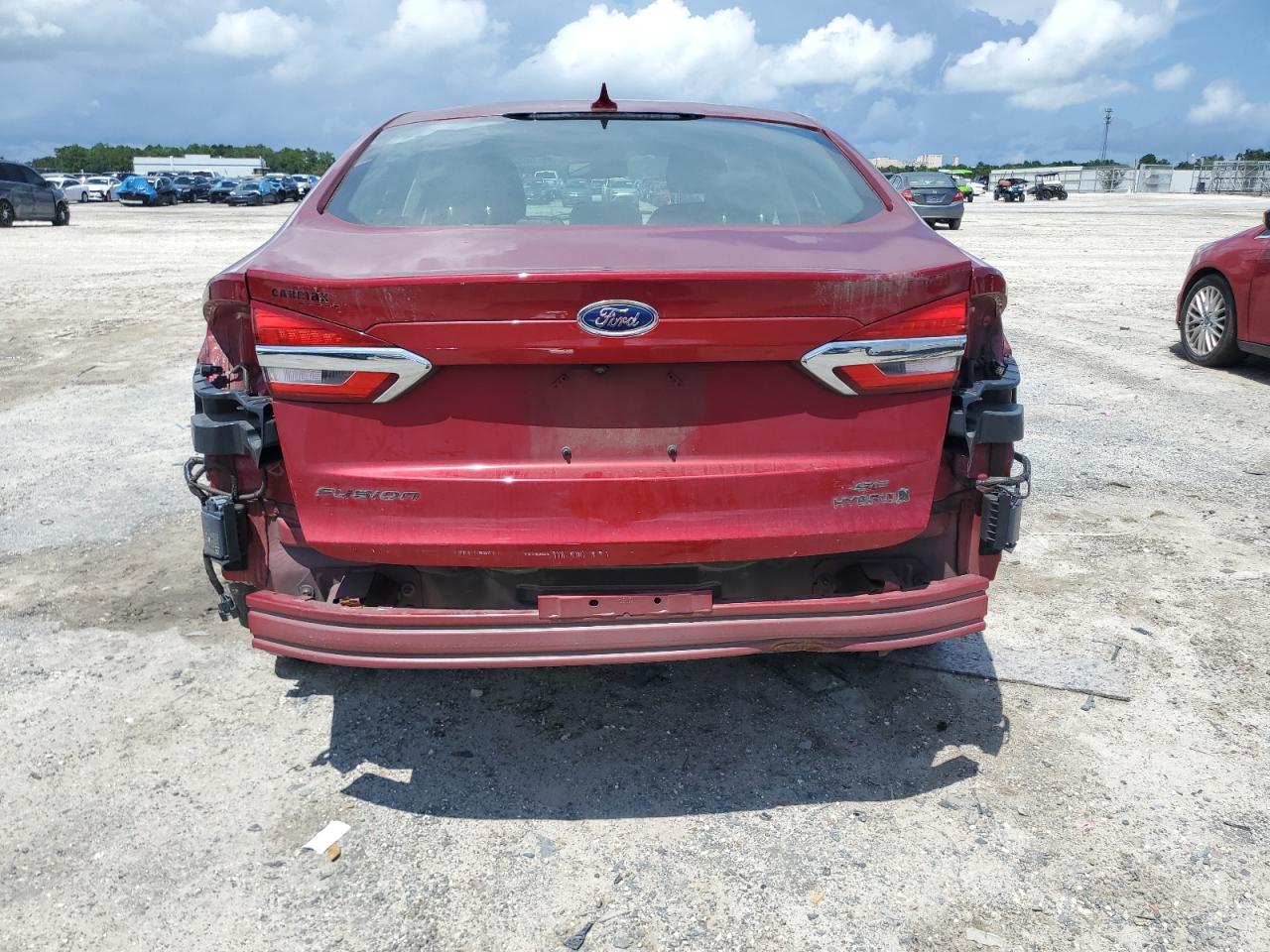 2019 Ford Fusion Se VIN: 3FA6P0LU9KR226714 Lot: 68534384