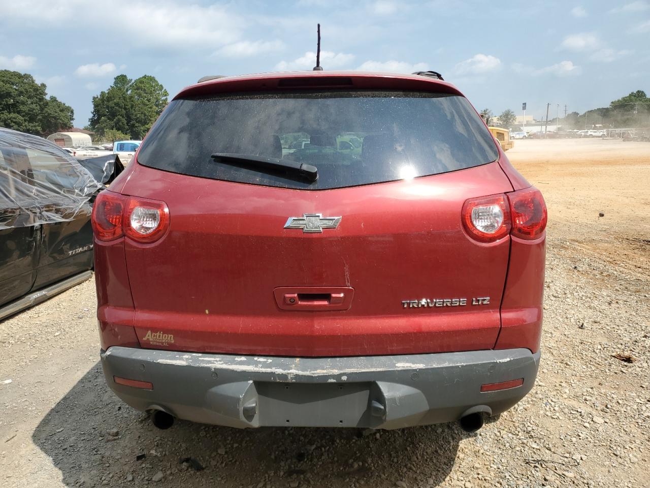 2012 Chevrolet Traverse Ltz VIN: 1GNKRLED4CJ376556 Lot: 67844524
