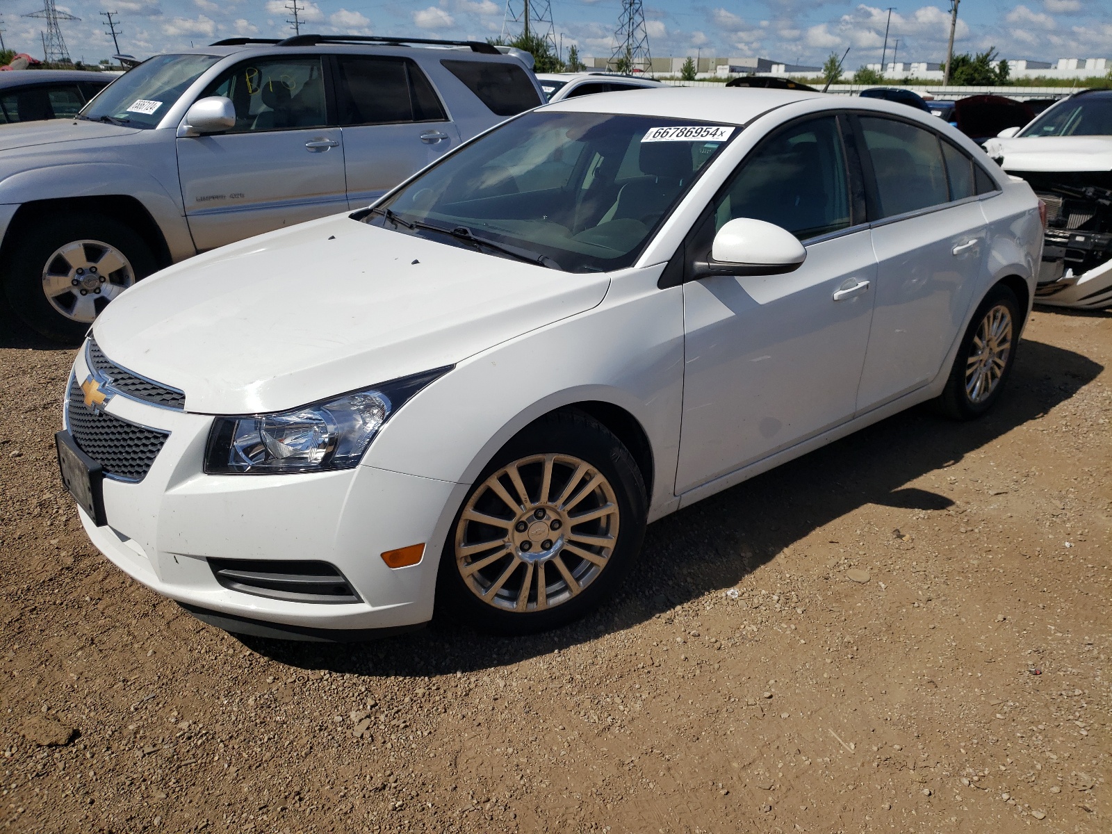 2014 Chevrolet Cruze Eco vin: 1G1PH5SB7E7138287