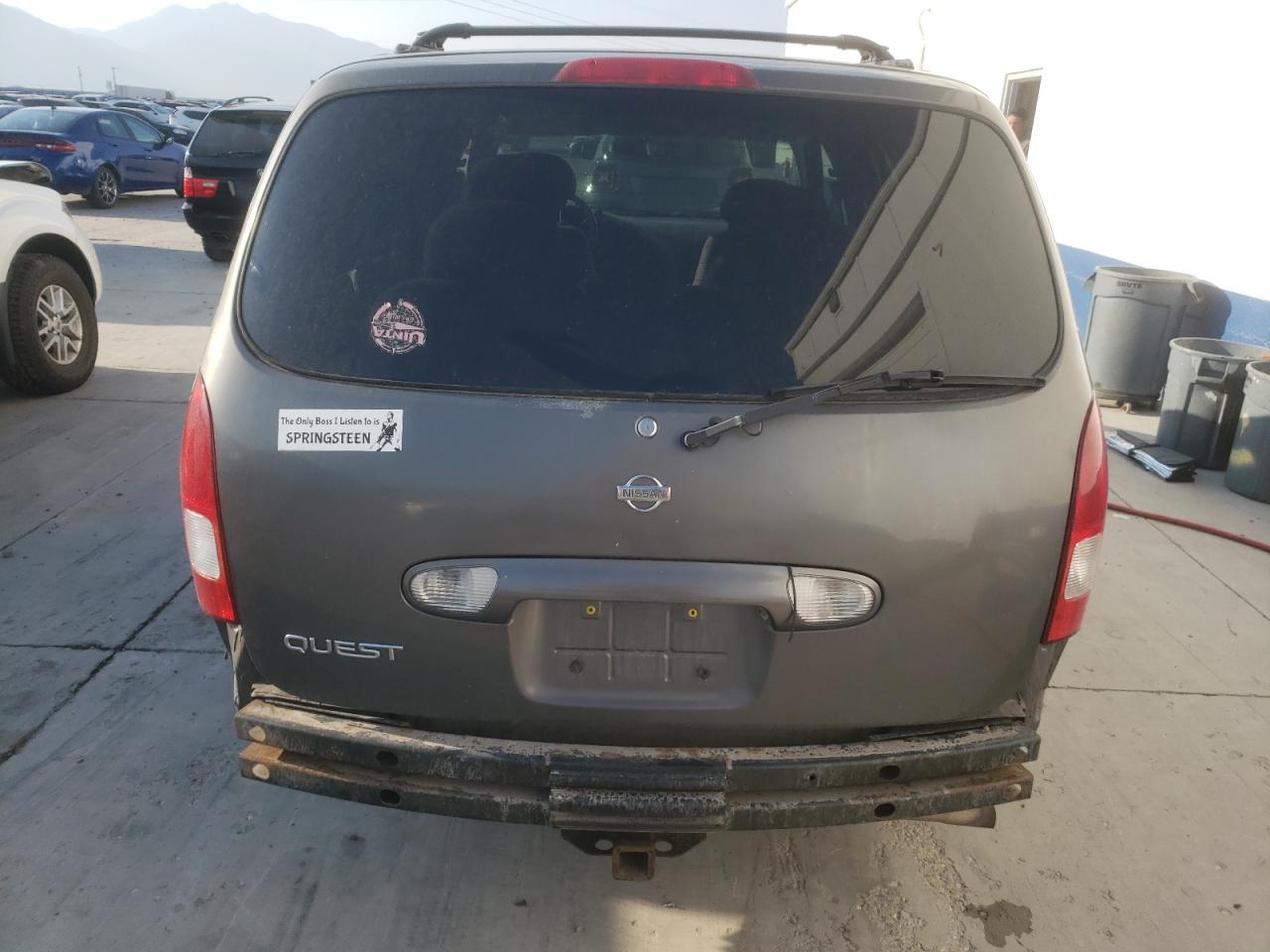 2002 Nissan Quest Gxe VIN: 4N2ZN15T62D814874 Lot: 65801234