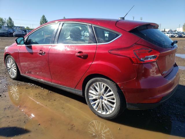 Hatchbacks FORD FOCUS 2016 Red