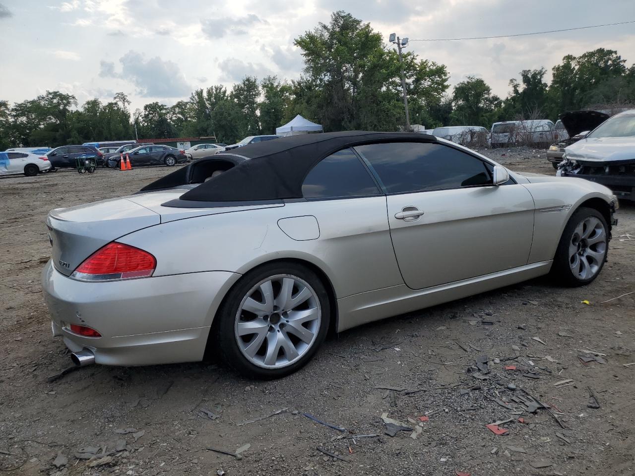 2007 BMW 650 I VIN: WBAEK135X7CN83874 Lot: 66446284