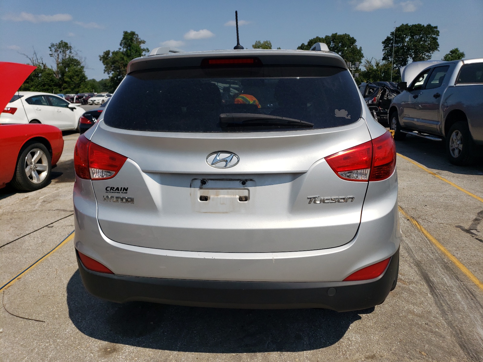 2013 Hyundai Tucson Gls vin: KM8JU3AC8DU769777