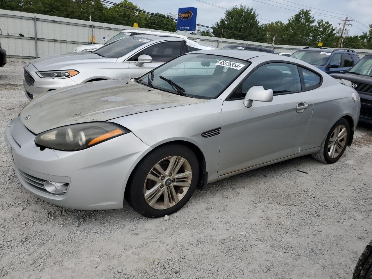 2008 Hyundai Tiburon Gs VIN: KMHHM66D38U291663 Lot: 66228854