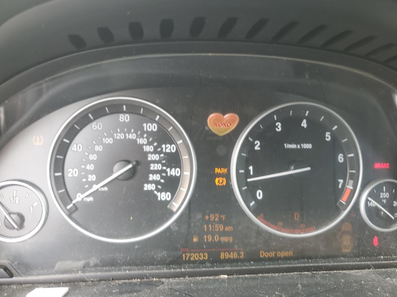 2011 BMW 528 I VIN: WBAFR1C52BC737437 Lot: 68454144