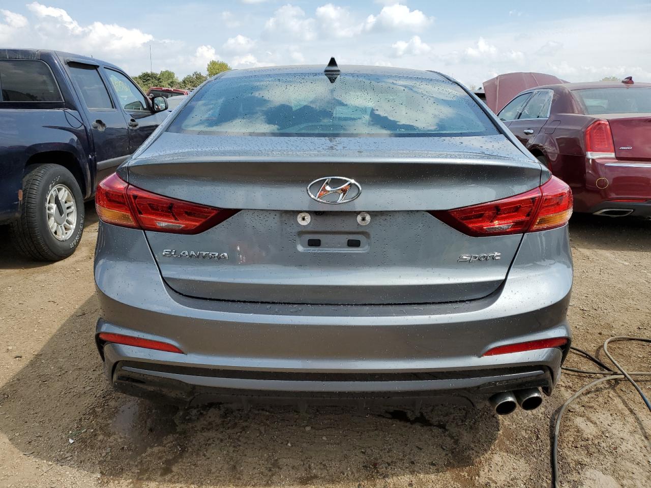 2017 Hyundai Elantra Sport VIN: KMHD04LB7HU346956 Lot: 68907654