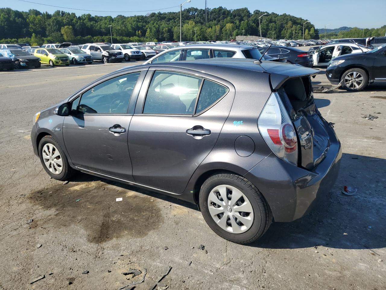 VIN JTDKDTB38E1575437 2014 TOYOTA PRIUS no.2