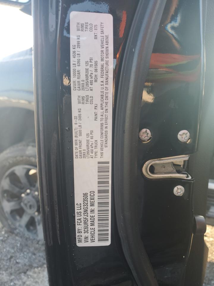 3C6UR5FJ3NG323506 2022 Ram 2500 Laramie