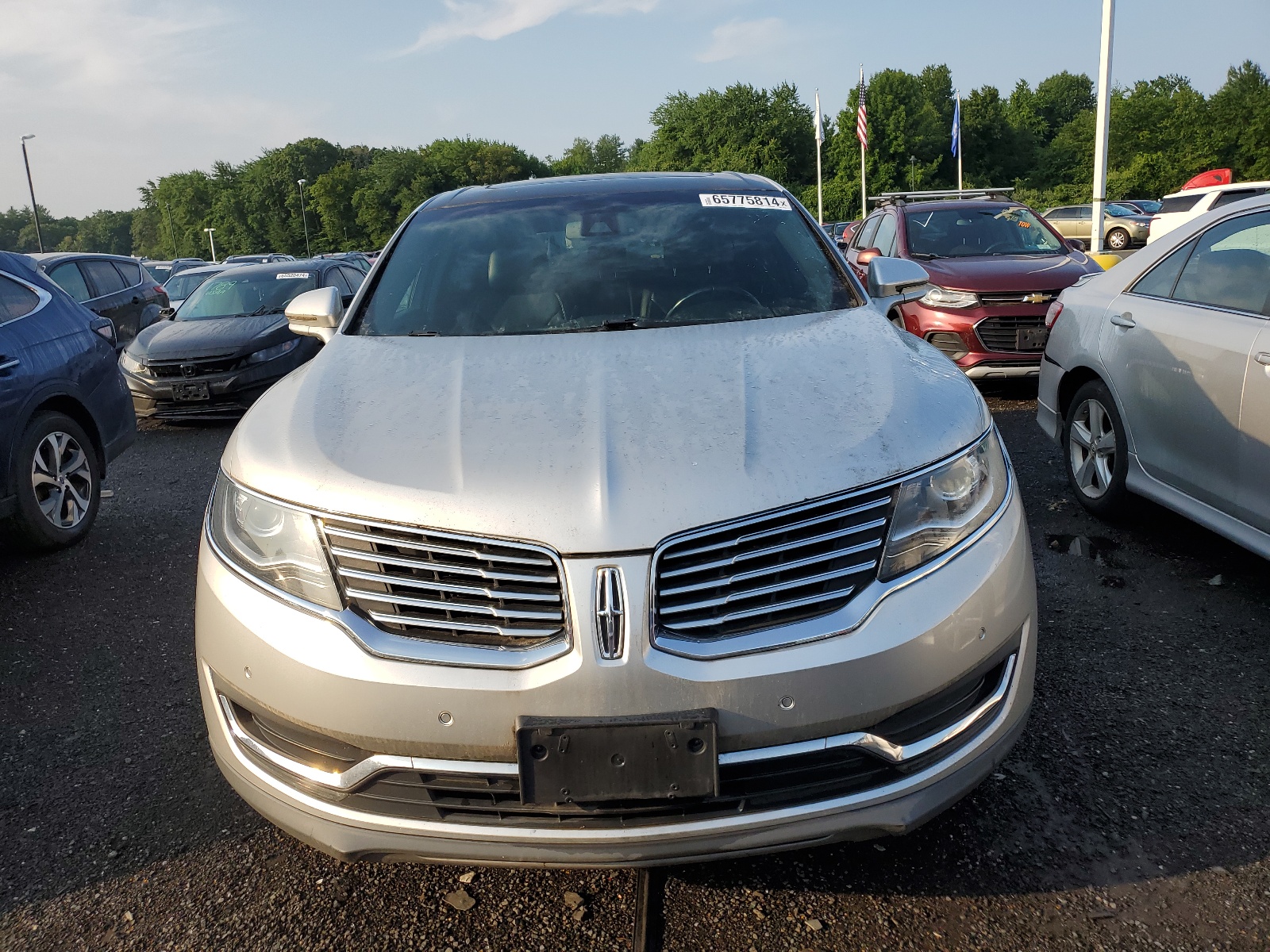 2016 Lincoln Mkx Reserve vin: 2LMPJ8LP6GBL27336