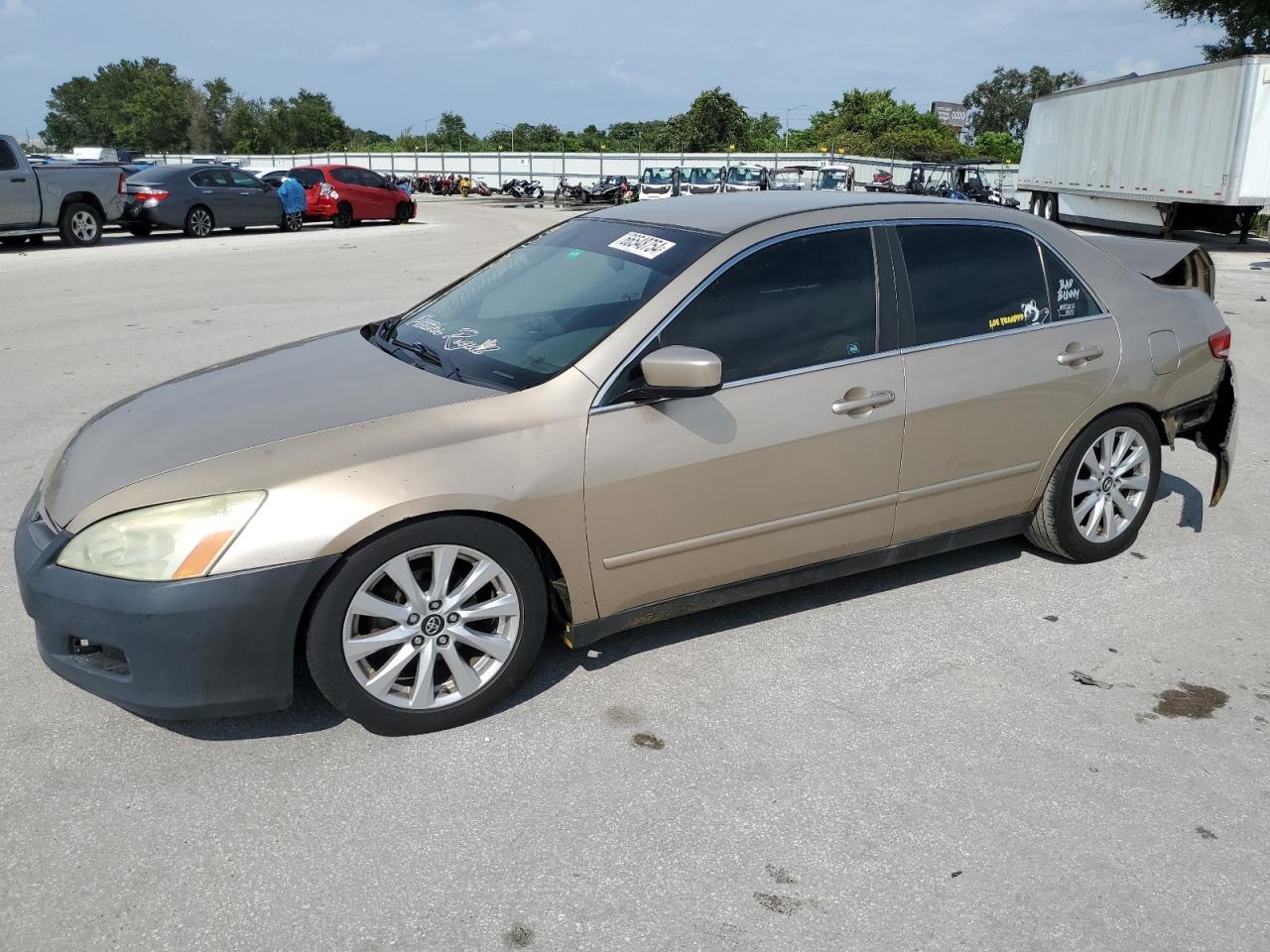 2004 Honda Accord Lx VIN: 1HGCM56324A130203 Lot: 66548754