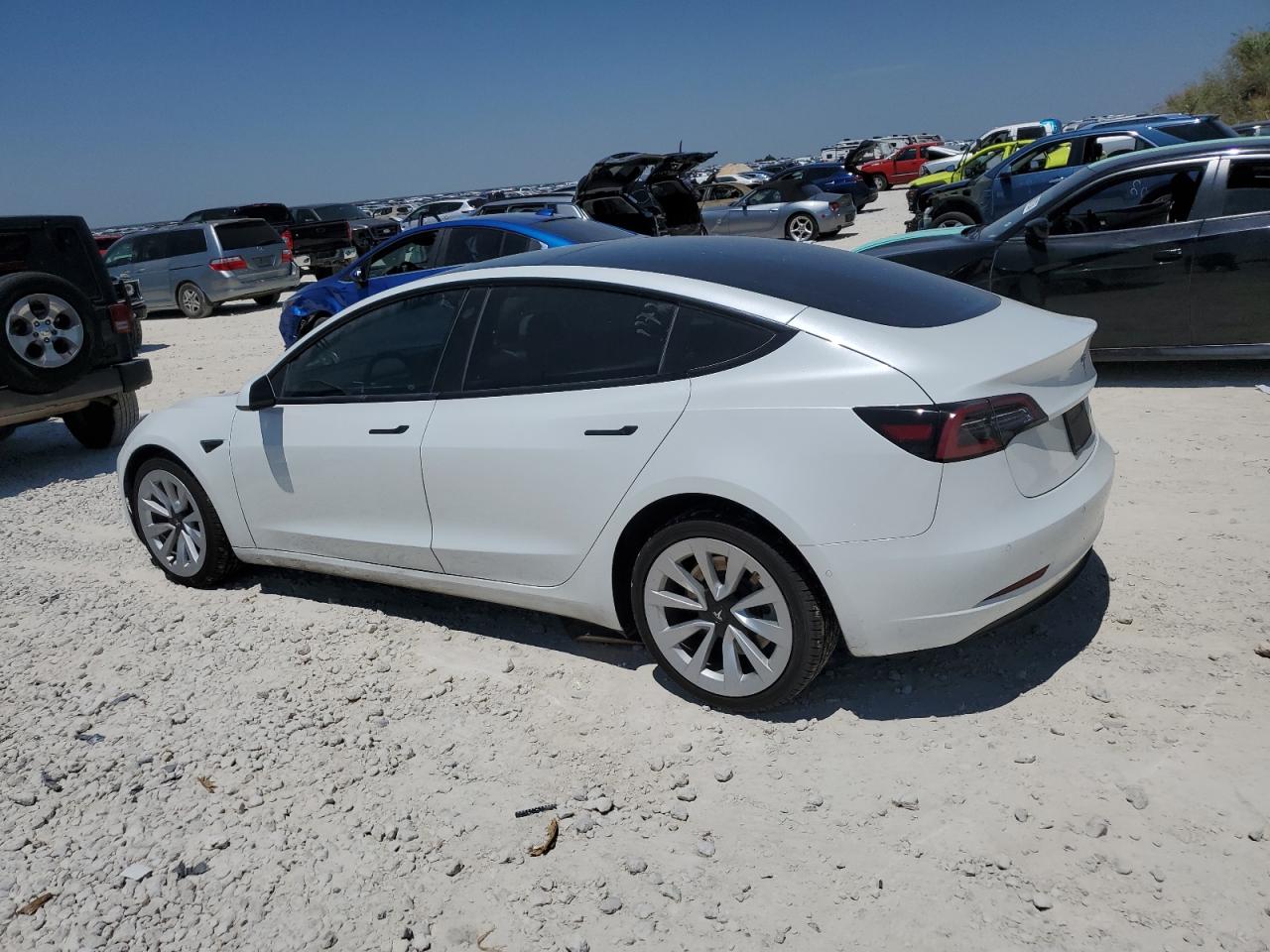 5YJ3E1EB1NF313212 2022 TESLA MODEL 3 - Image 2