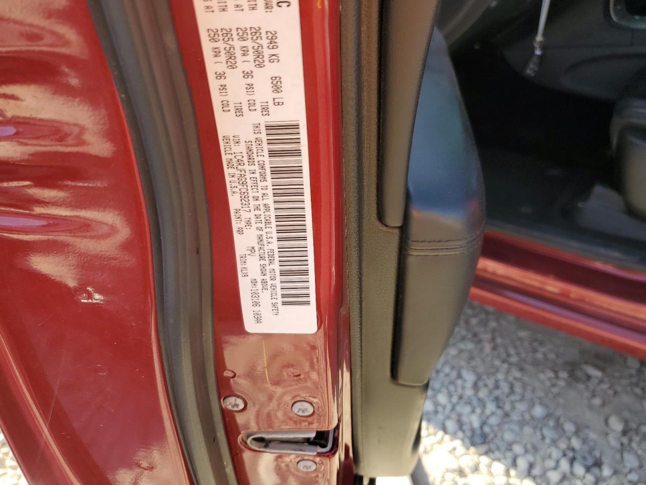 2015 Jeep Grand Cherokee Laredo VIN: 1C4RJFAG9FC692317 Lot: 68294194