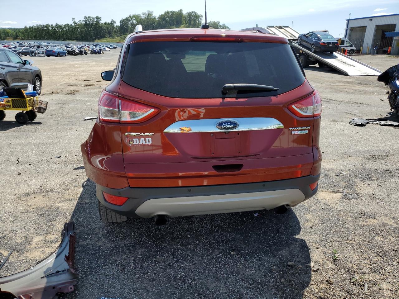 2015 Ford Escape Titanium VIN: 1FMCU0J94FUC21788 Lot: 67960654