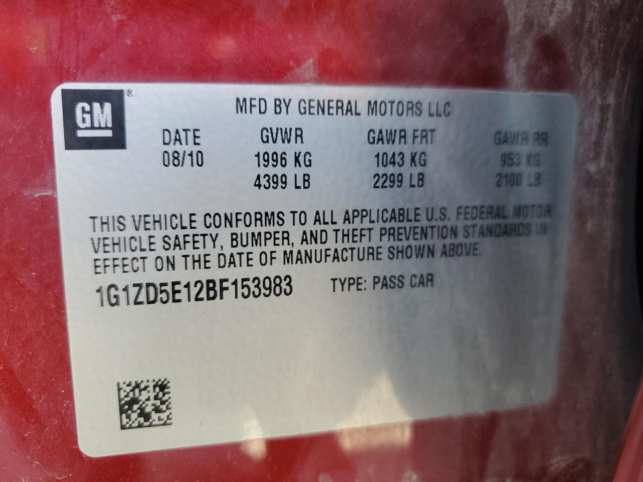 2011 Chevrolet Malibu - Image 13