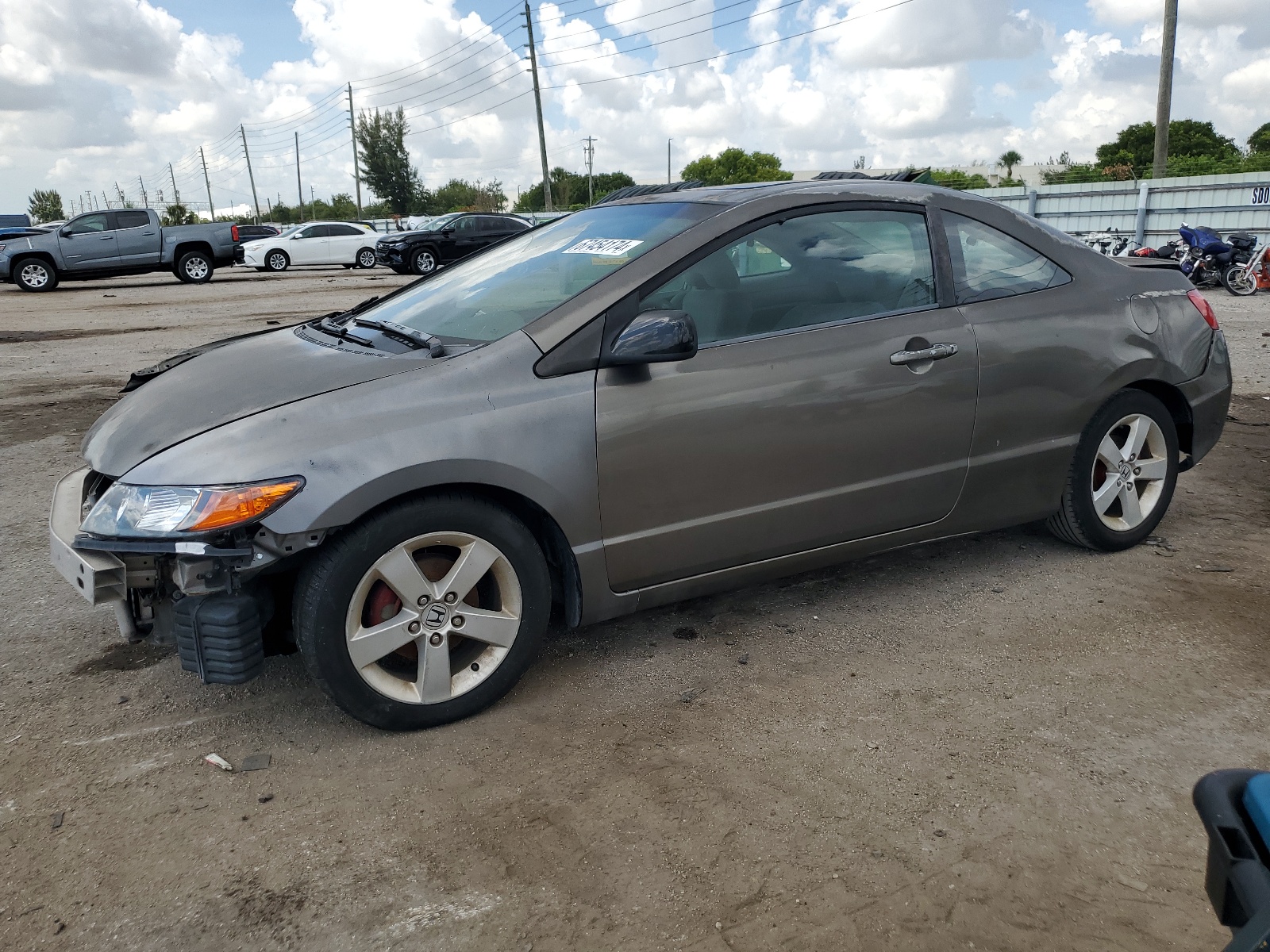 2HGFG12817H543444 2007 Honda Civic Ex