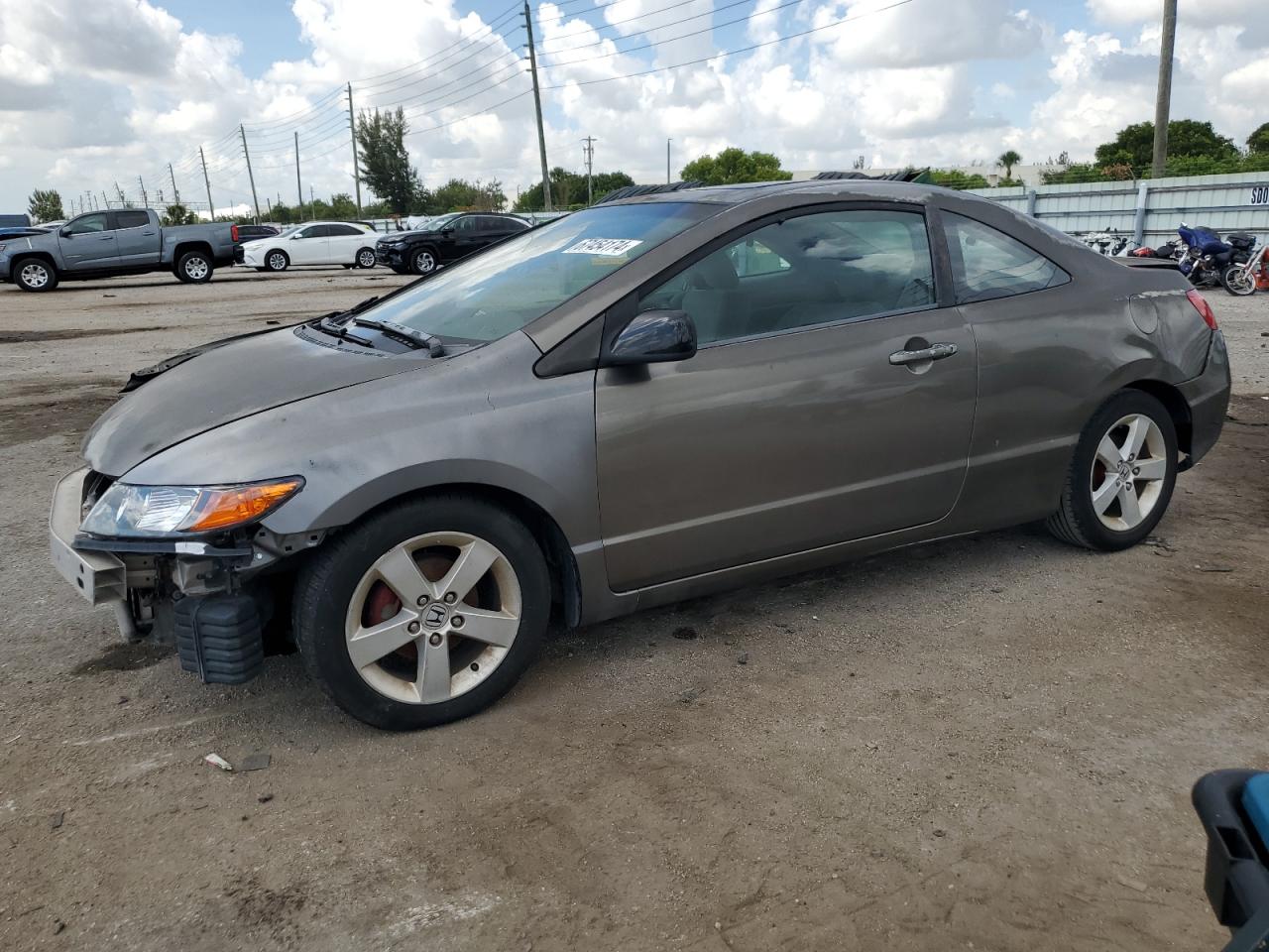 2007 Honda Civic Ex VIN: 2HGFG12817H543444 Lot: 67454174