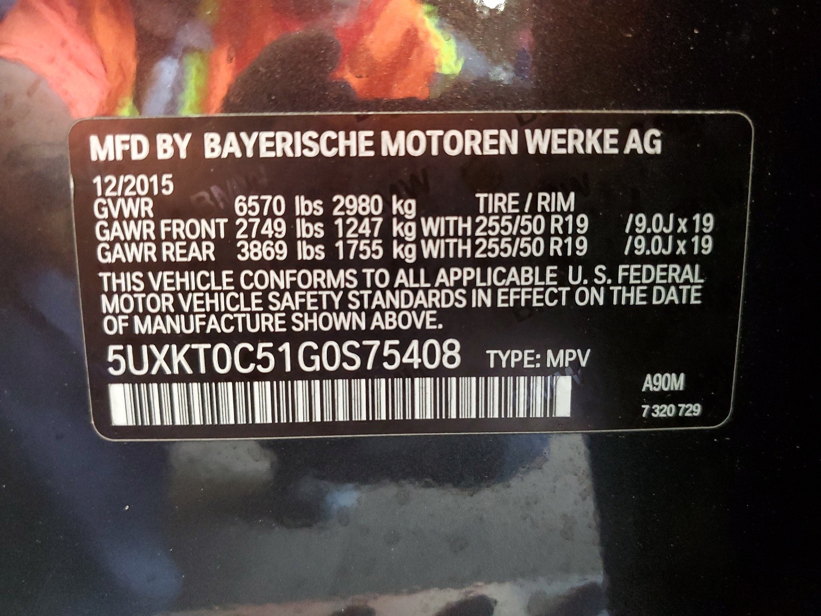 5UXKT0C51G0S75408 2016 BMW X5 Xdr40E