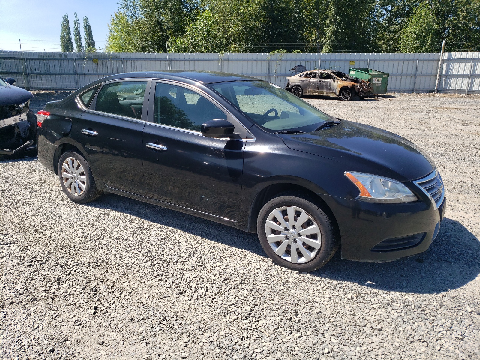 2013 Nissan Sentra S vin: 1N4AB7AP8DN909816