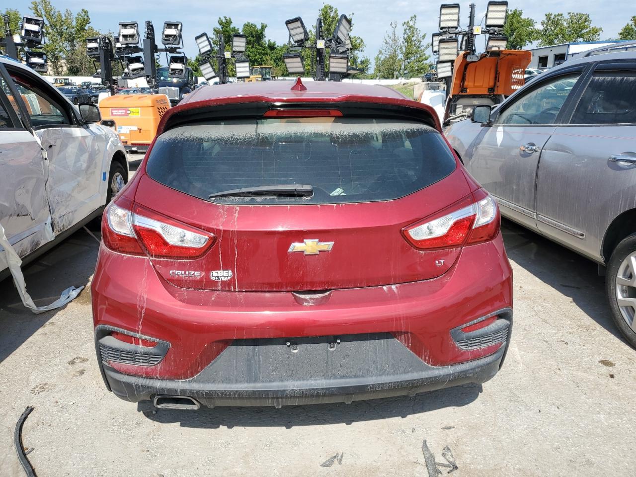 2017 Chevrolet Cruze Lt VIN: 3G1BE6SMXHS576155 Lot: 66018934