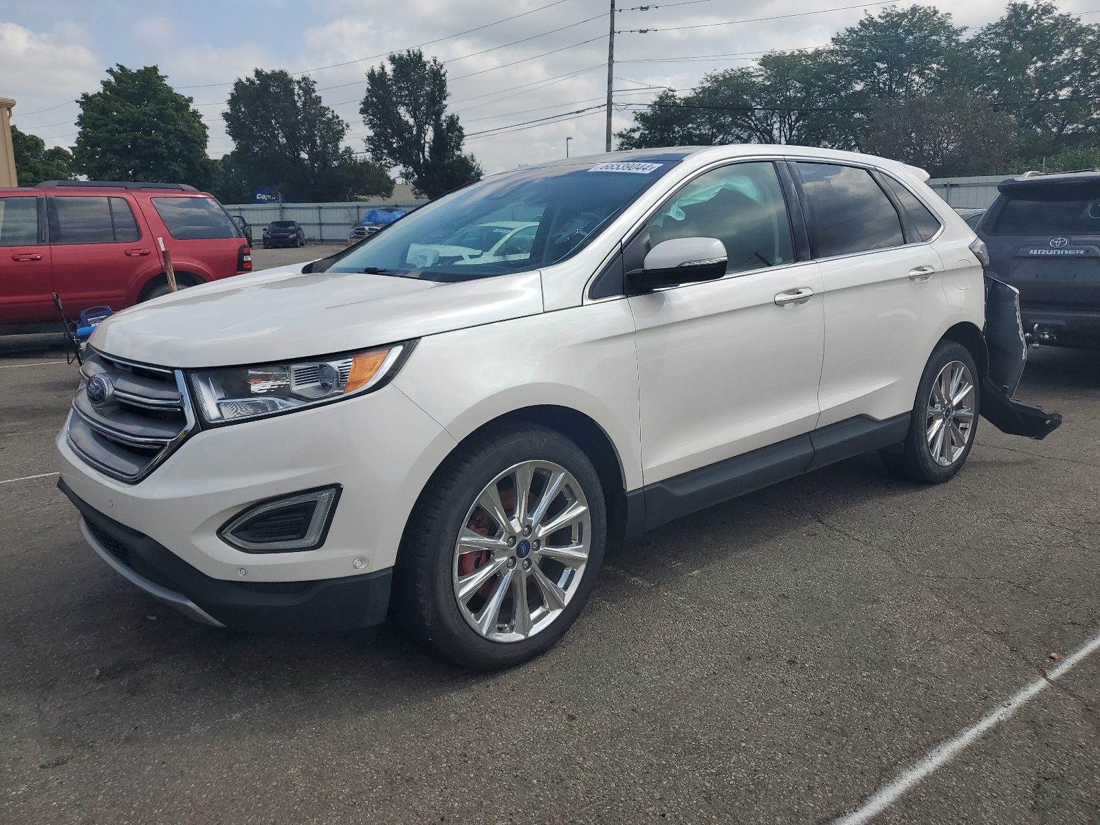 2018 Ford Edge Titanium vin: 2FMPK4K86JBC43343