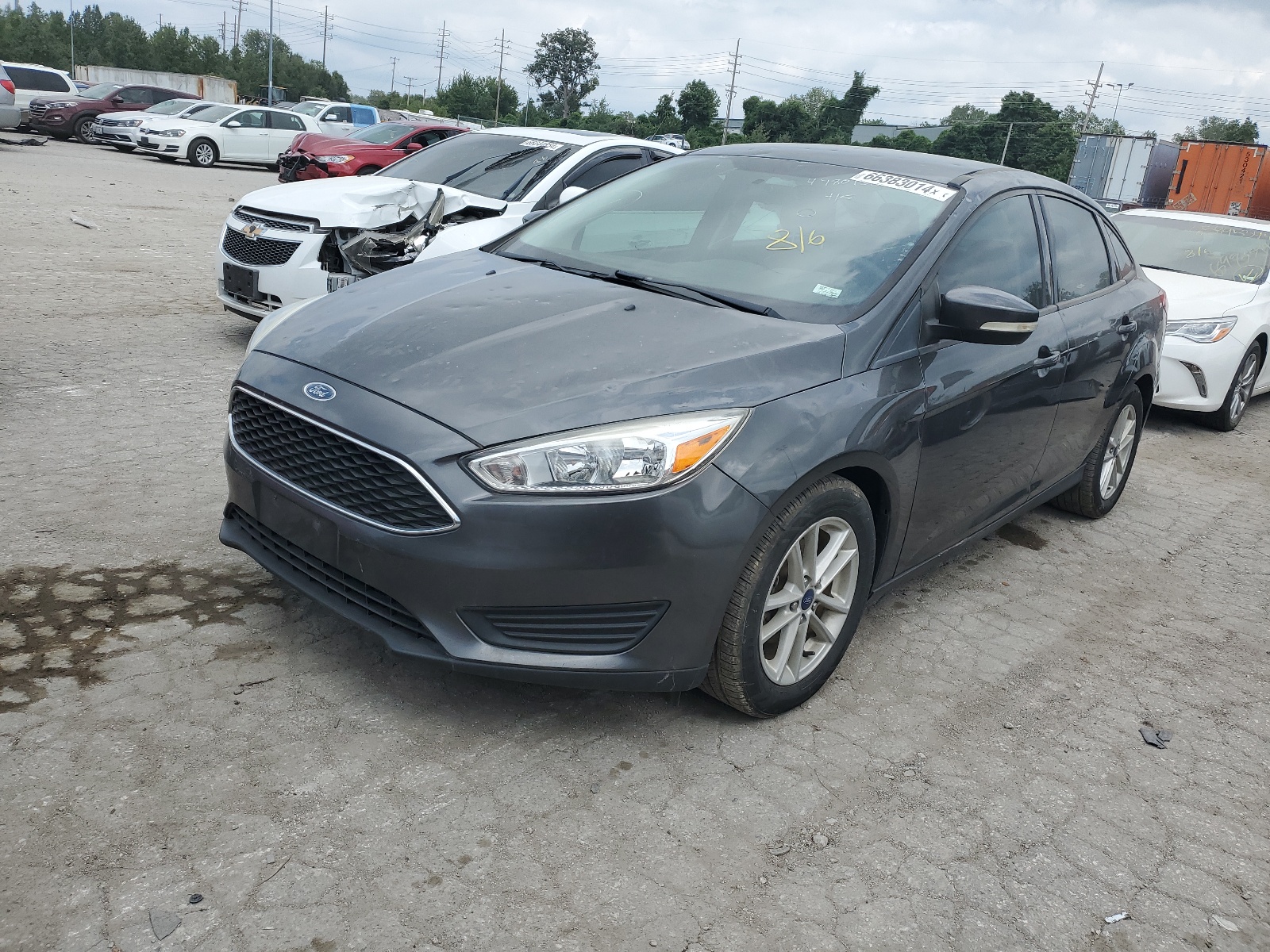 2017 Ford Focus Se vin: 1FADP3FE5HL264185