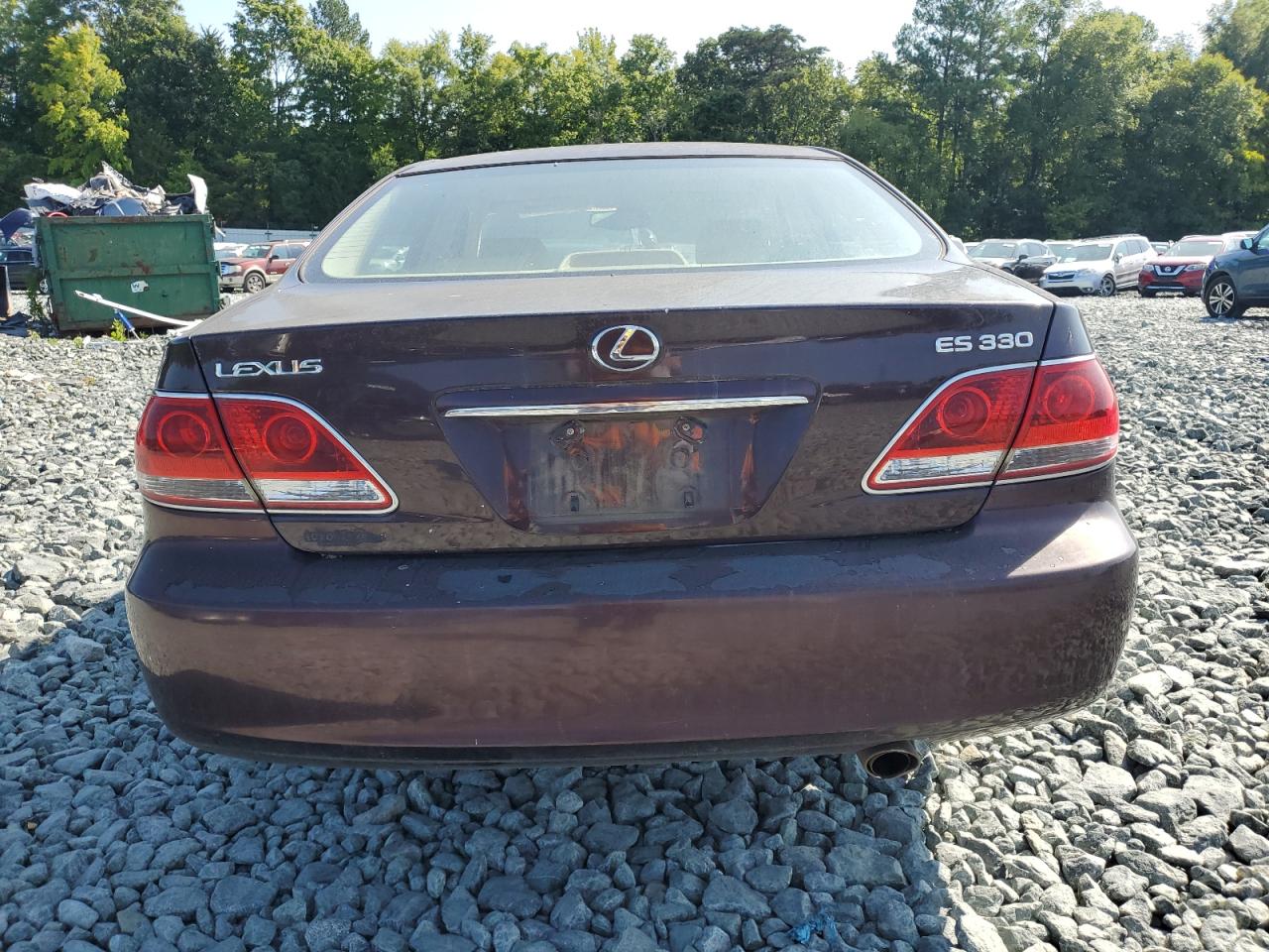 2005 Lexus Es 330 VIN: JTHBA30G855130153 Lot: 68565984