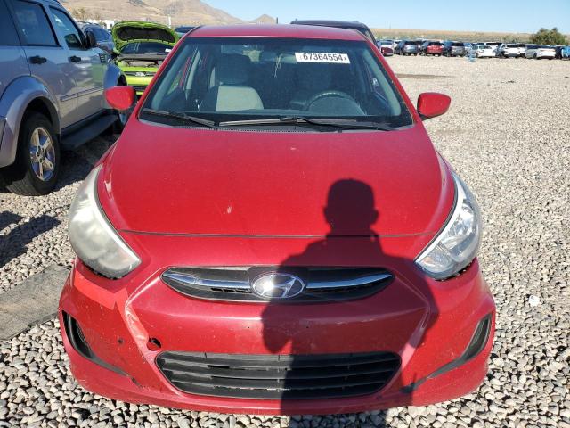  HYUNDAI ACCENT 2016 Red