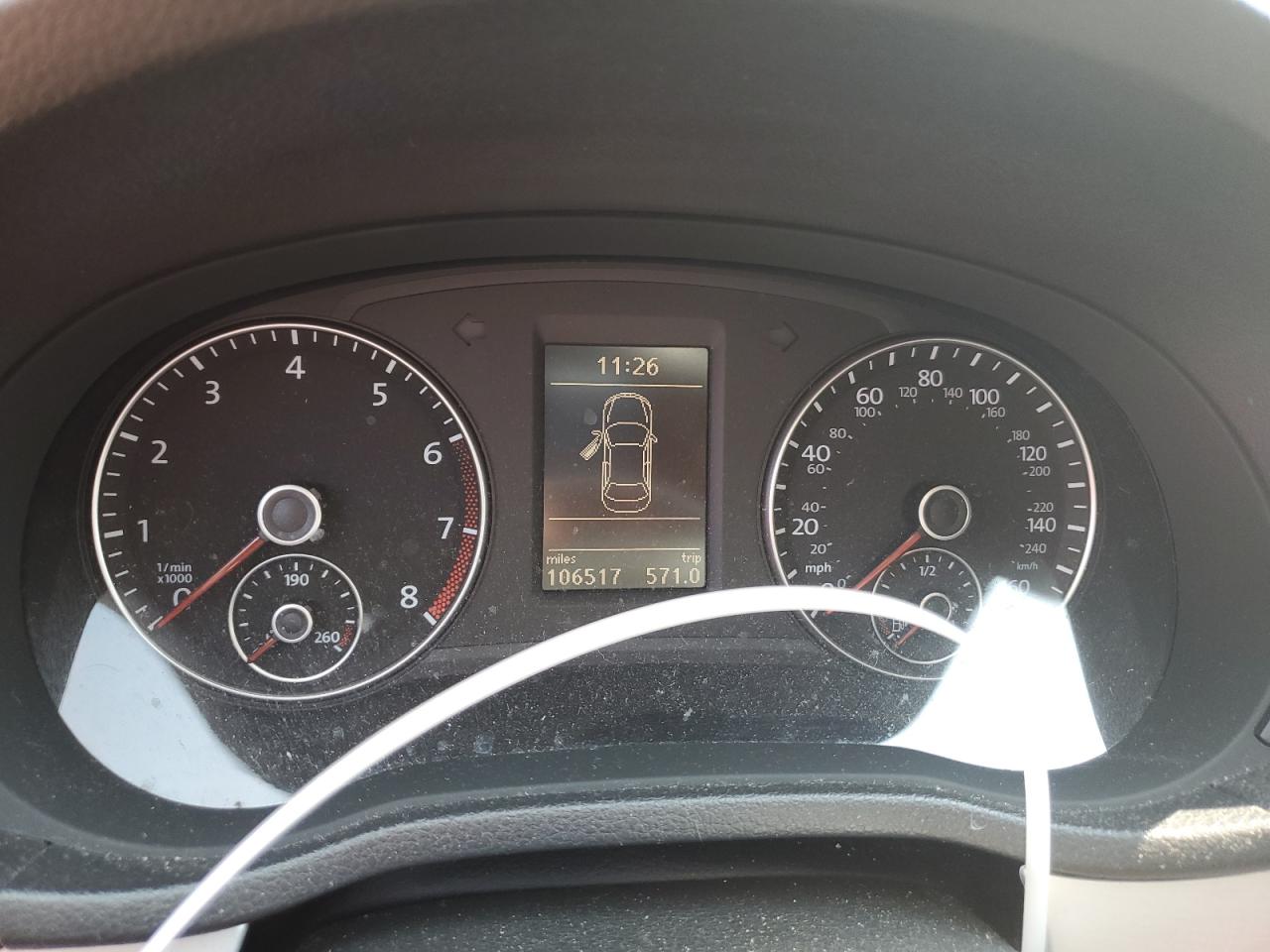 2012 Volkswagen Passat Se VIN: 1VWBP7A33CC086586 Lot: 64619384