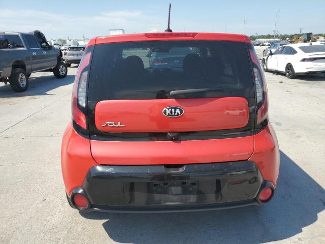  KIA SOUL 2016 Czerwony