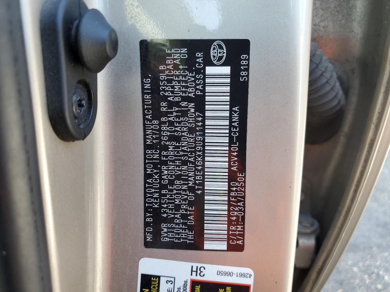 2009 Toyota Camry - Image 12