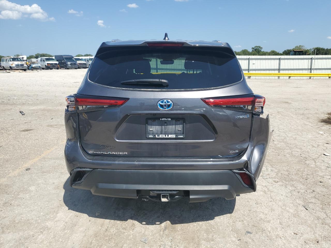 2022 Toyota Highlander Hybrid Xle VIN: 5TDGBRCH8NS553174 Lot: 67537074