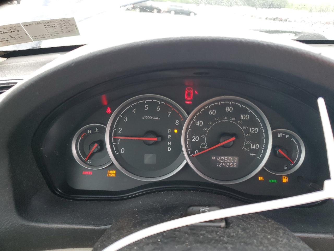 2007 Subaru Legacy 2.5I VIN: 4S3BL616277213636 Lot: 66392494