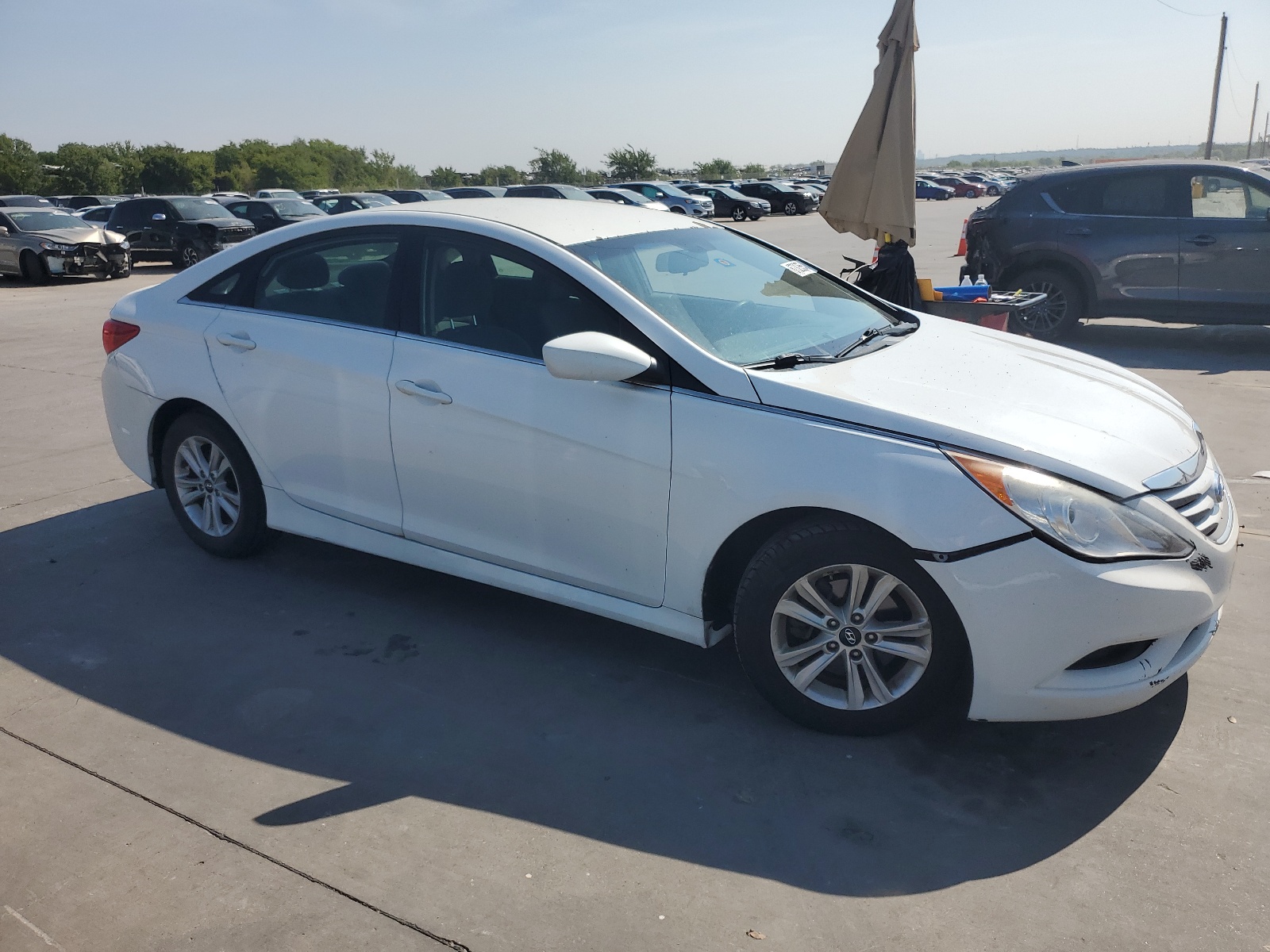 2014 Hyundai Sonata Gls vin: 5NPEB4AC2EH920173