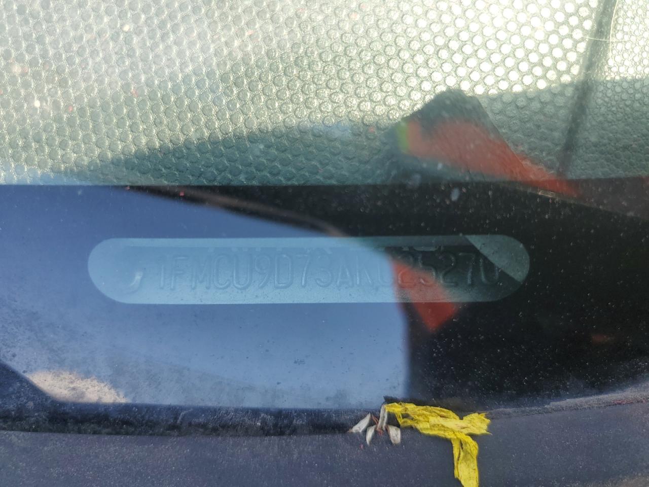 2010 Ford Escape Xlt VIN: 1FMCU9D73AKC25270 Lot: 67168544