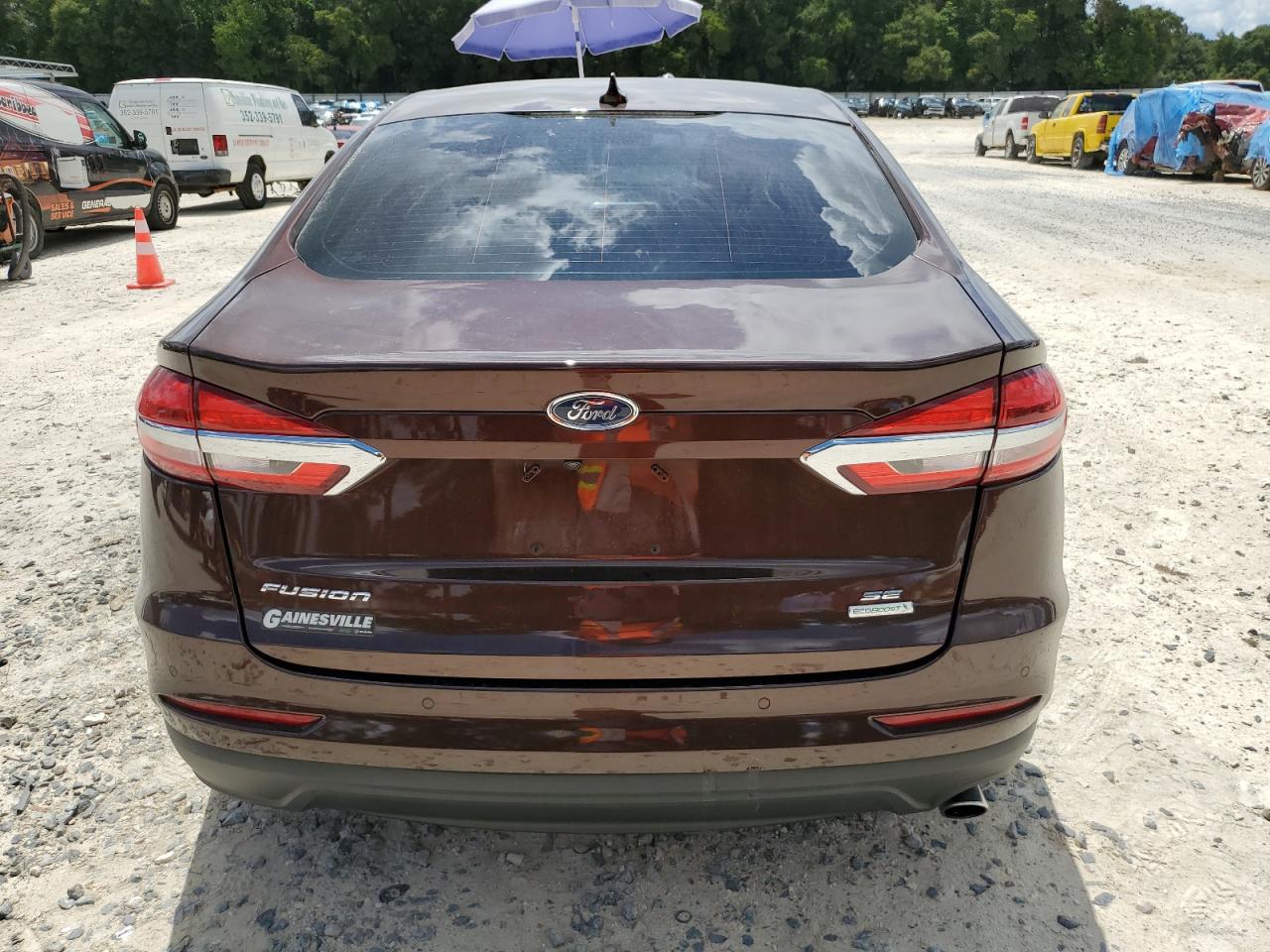 2019 Ford Fusion Se VIN: 3FA6P0HD7KR162438 Lot: 69210754