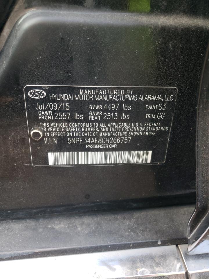 5NPE34AF8GH266757 2016 HYUNDAI SONATA - Image 12