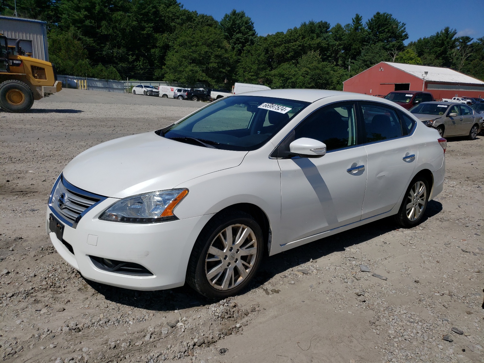 2014 Nissan Sentra S vin: 3N1AB7AP6EL628578