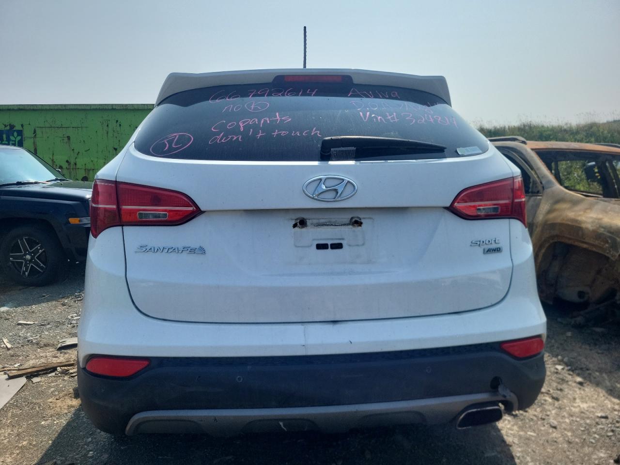 2016 Hyundai Santa Fe Sport VIN: 5XYZUDLB0GG324814 Lot: 66792614