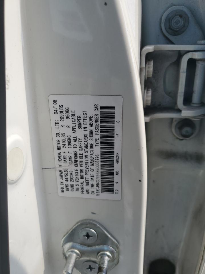 JH4CU26639C006796 2009 Acura Tsx