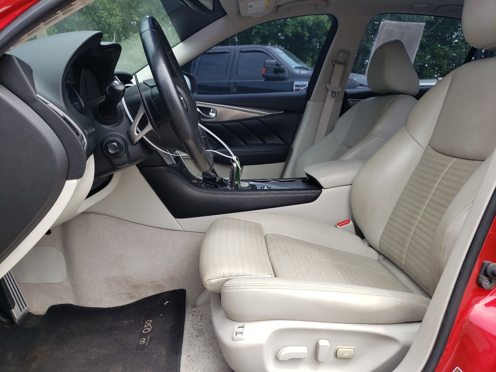 2017 Infiniti Q50 Red Sport 400 vin: JN1FV7AP3HM850924