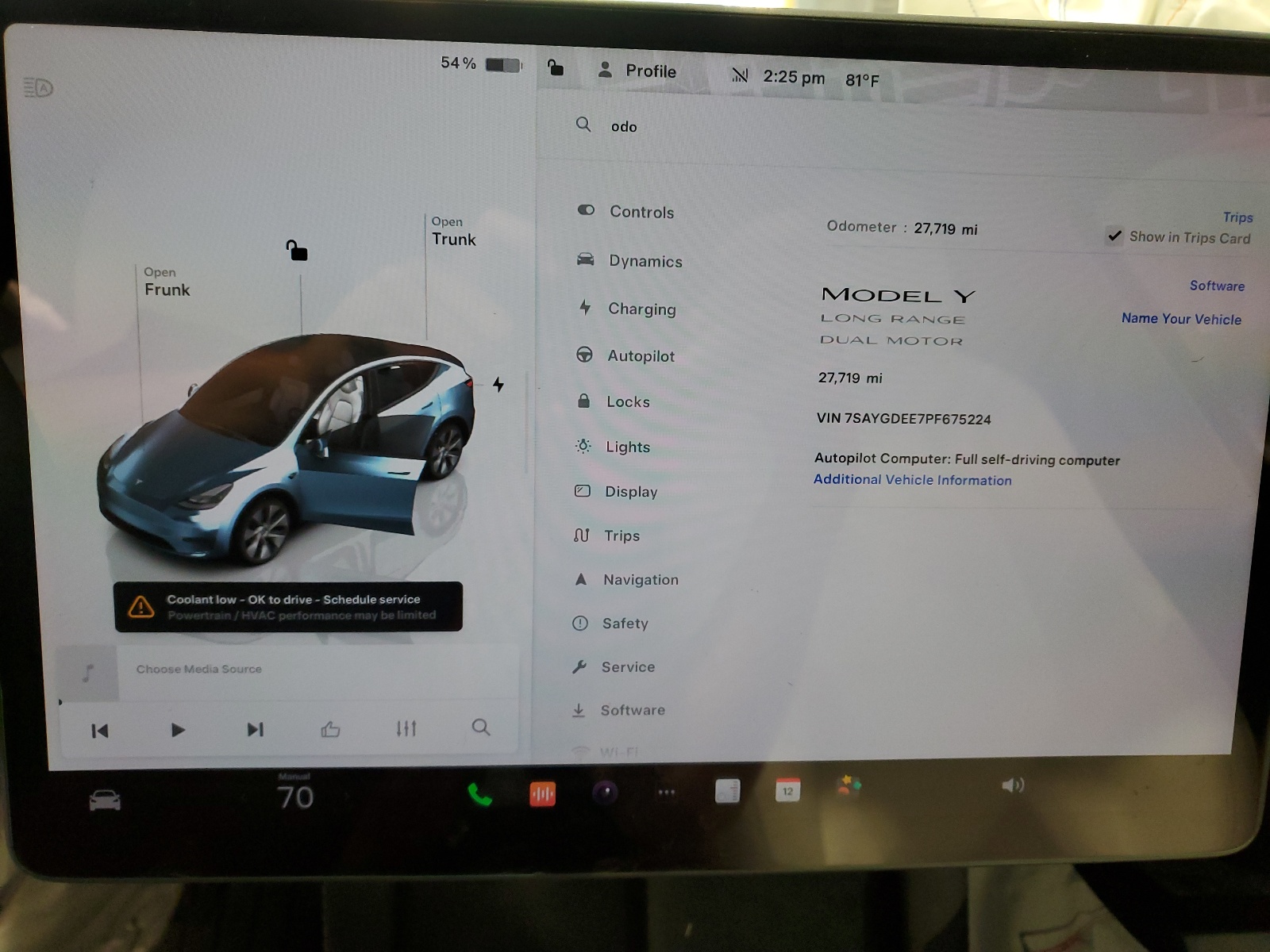 7SAYGDEE7PF675224 2023 Tesla Model Y